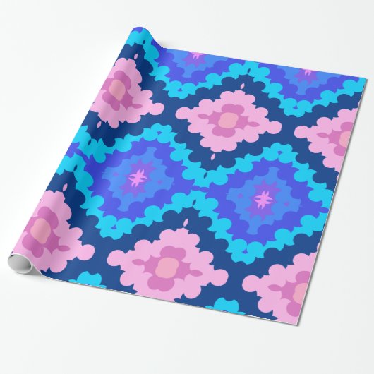 vurige diamant cadeaupapier (Uitgerold)