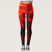 Vurige lava Leggings (Voorkant)