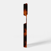 Vurige lava textuur Abstract patroon - Bold Seamle iPhone Hoesje (Rechterkant)