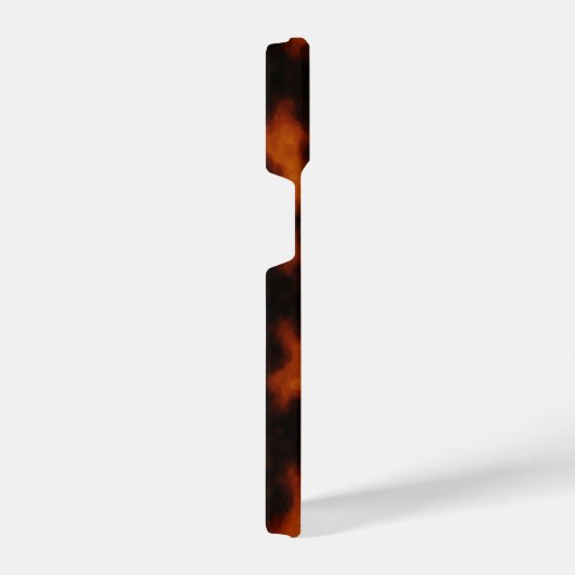 Vurige lava textuur Abstract patroon - Bold Seamle iPhone Hoesje (Rechterkant)