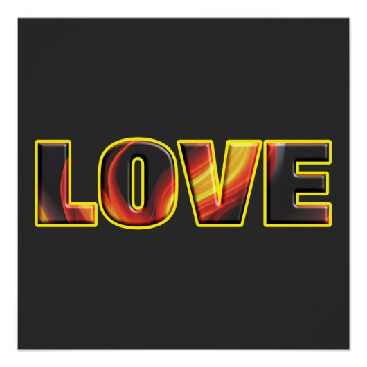 VURIGE LIEFDE PERFECT POSTER (Voorkant)