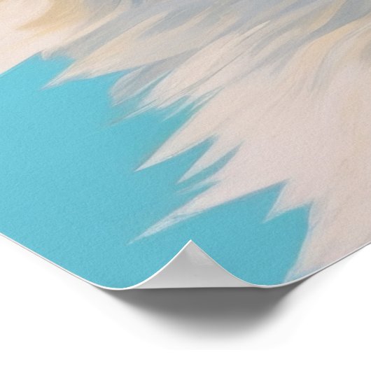 Vurige Majesteit Poster (Hoek)