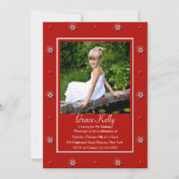 Vurige rode fotokaart