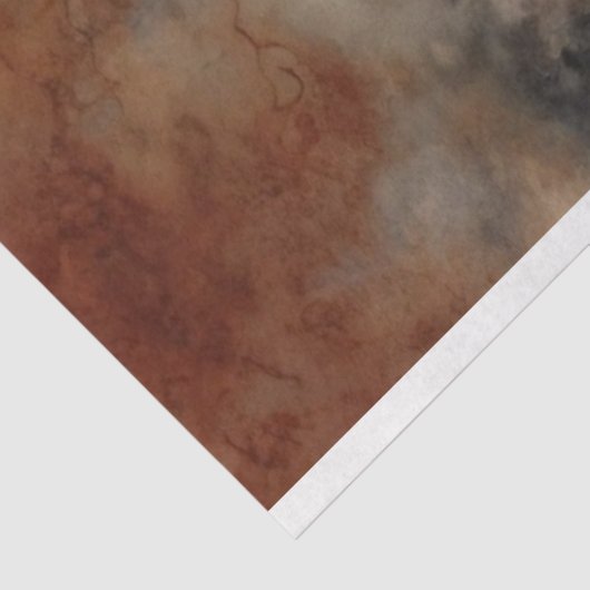 Vurige roodharige piraat koningin decoupage tissuepapier (Detail)