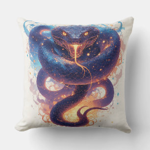 Vurige slang met dynamische energie kussen