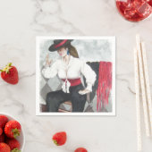 VURIGE SPAANSE DANSER PAPIEREN SERVETTEN (Insitu)