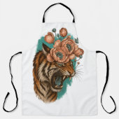 Vurige tijgerbloei schort (Voorkant)