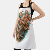 Vurige tijgerbloei schort (Insitu)