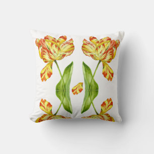 Vurige tulp op een Sierkussen (II)