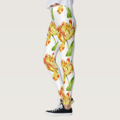 Vurige tulpen op Leggings (Links)