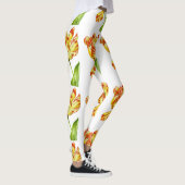 Vurige tulpen op Leggings (Rechts)