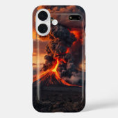 vurige vulkaanhorizon Case-Mate iPhone case (Achterkant)