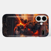 vurige vulkaanhorizon Case-Mate iPhone case (Achterkant (horizontaal))