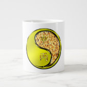 Vuur aap grote koffiekop (Voorkant)