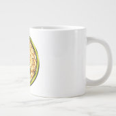 Vuur aap grote koffiekop (Rechts)