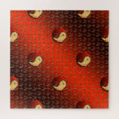 Vuur aap legpuzzel (Horizontaal)