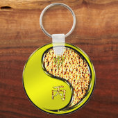 Vuur aap sleutelhanger (Voorkant)