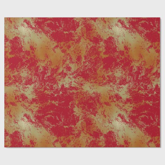 Vuur Abstract Cadeaupapier (Vlak)