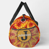 Vuur Abstract Patroon Gear Bag Monogram Plunjezak (Rechts)
