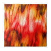 Vuur Abstract Tegeltje (Voorkant)