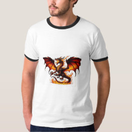 Vuur ademen Dragon T-shirt