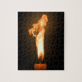 Vuur afvallen legpuzzel