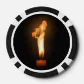 Vuur afvallen pokerchips (Achterkant)