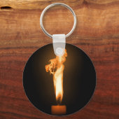 Vuur afvallen sleutelhanger (Voorkant)