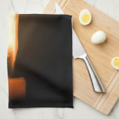 Vuur afvallen theedoek (Quarter Fold)