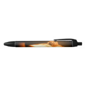 Vuur afvallen zwarte inkt pen (Bovenkant)