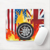 Vuur, Alloy UK US Muismat (Met muis)