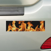 Vuur-B Bumpersticker (Op auto)
