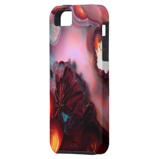 Vuur binnenste kristalkunst Case-Mate iPhone case (Achterkant Links)