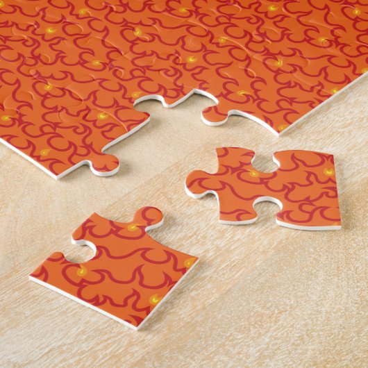 Vuur Bogen Puzzel (Zijkant)
