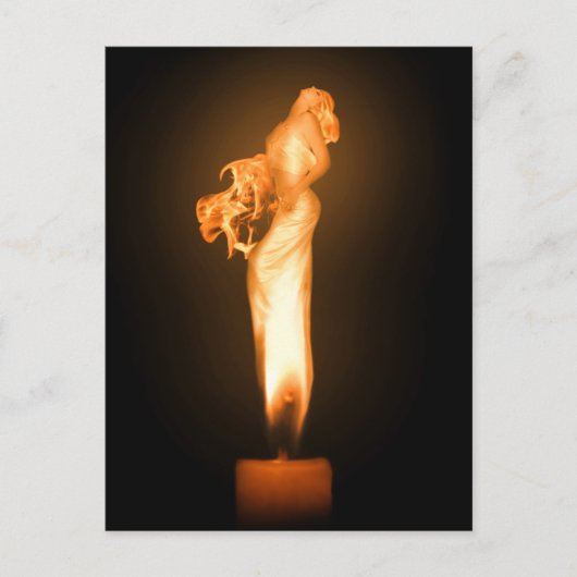 Vuur Briefkaart (Voorkant)
