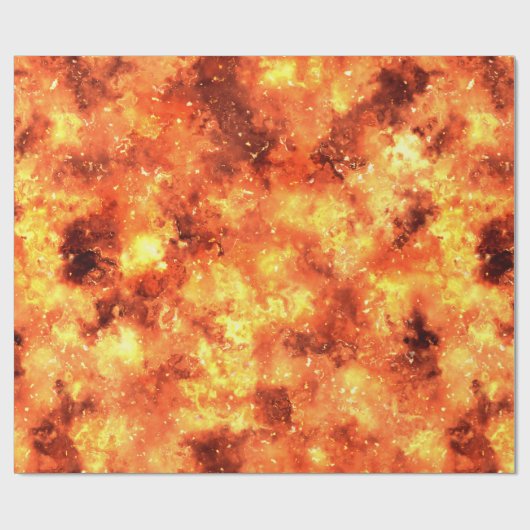 Vuur Cadeaupapier (Vlak)