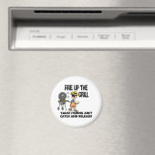 Vuur de Gril op Magneet (Insitu (Vaatwasser))