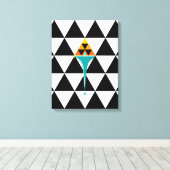 Vuur - De vier elementen Canvas Afdruk (Insitu (Houten vloer))