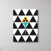 Vuur - De vier elementen Canvas Afdruk (Voorkant)