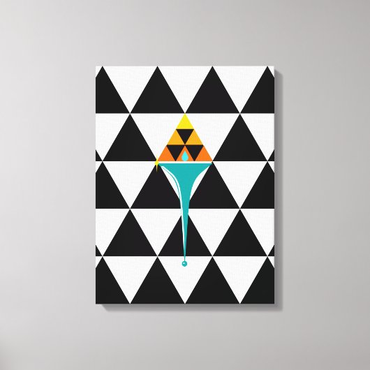 Vuur - De vier elementen Canvas Afdruk (Voorkant)