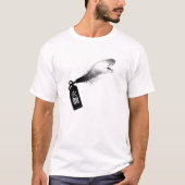 Vuur Dino. T-shirt (Voorkant)