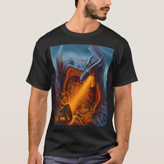 Vuur donker t-shirt (Voorkant)