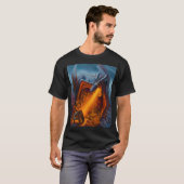 Vuur donker t-shirt (Voorkant volledig)