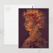 Vuur door Giuseppe Arcimboldo Briefkaart (Voorkant / Achterkant)