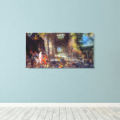 Vuur, door Jan Brueghel de Oudere Canvas Afdruk (Insitu (Houten vloer))