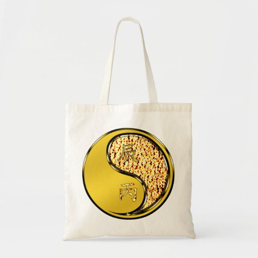 Vuur Draak Tote Bag (Voorkant)