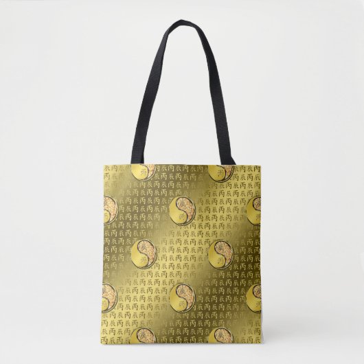 Vuur Draak Tote Bag (Voorkant)