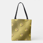 Vuur Draak Tote Bag (Achterkant)