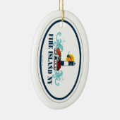 Vuur eiland. keramisch ornament (Rechts)