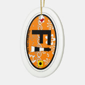 Vuur eiland. keramisch ornament (Links)
